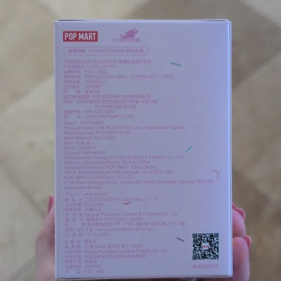 new unopened lazy yoga labubu figure AB ROLLER - Picture 5 of 9